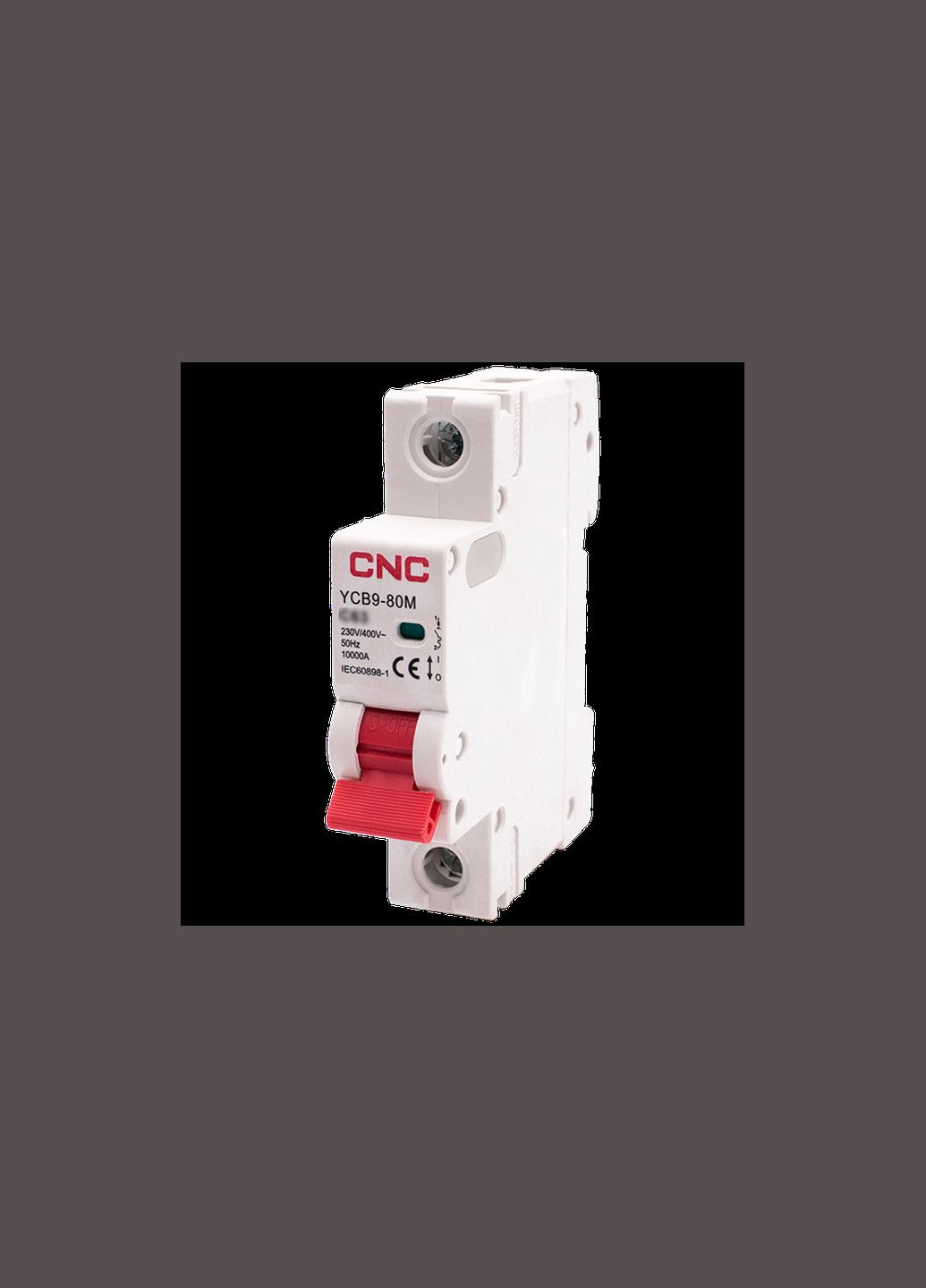 Автоматический выключатель 1P 20A 10kA "C" [Б00043981] YCB9-80M CNC (338191039)