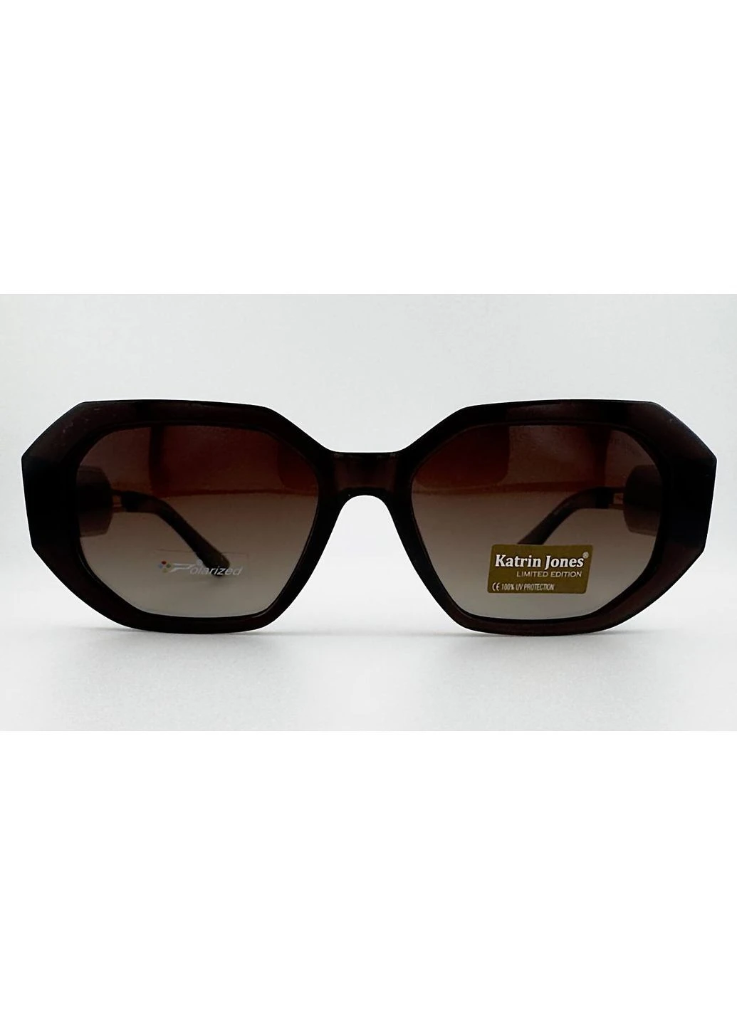 Солнцезащитные Очки KJ0916 Col.239A-G19 Polarized Коричневые Женские с Поляризацией Katrin Jones (400071506)