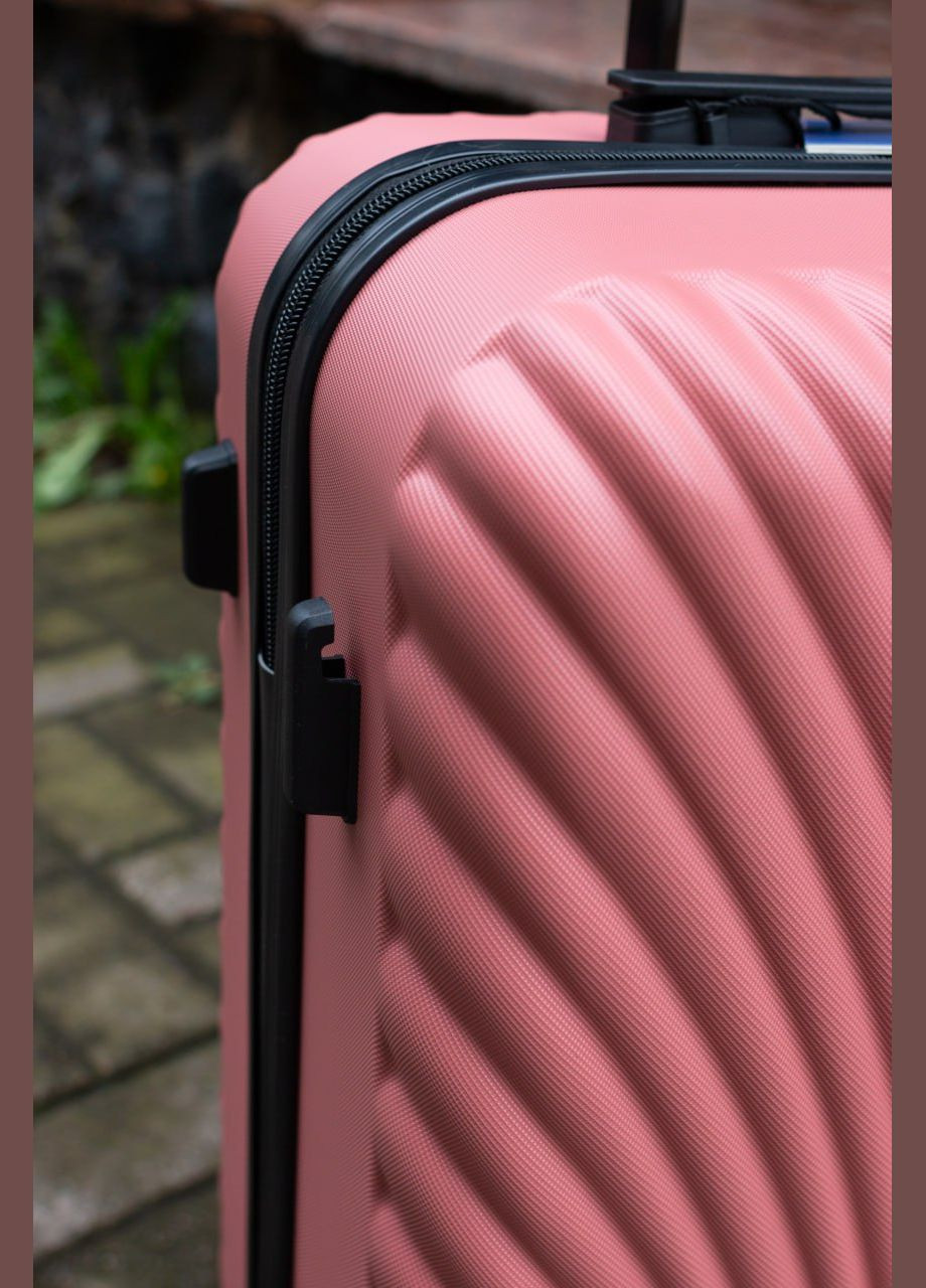 Чемодан пластиковый ручная кладь XS, цвет голубой Wings 120 (324072221)