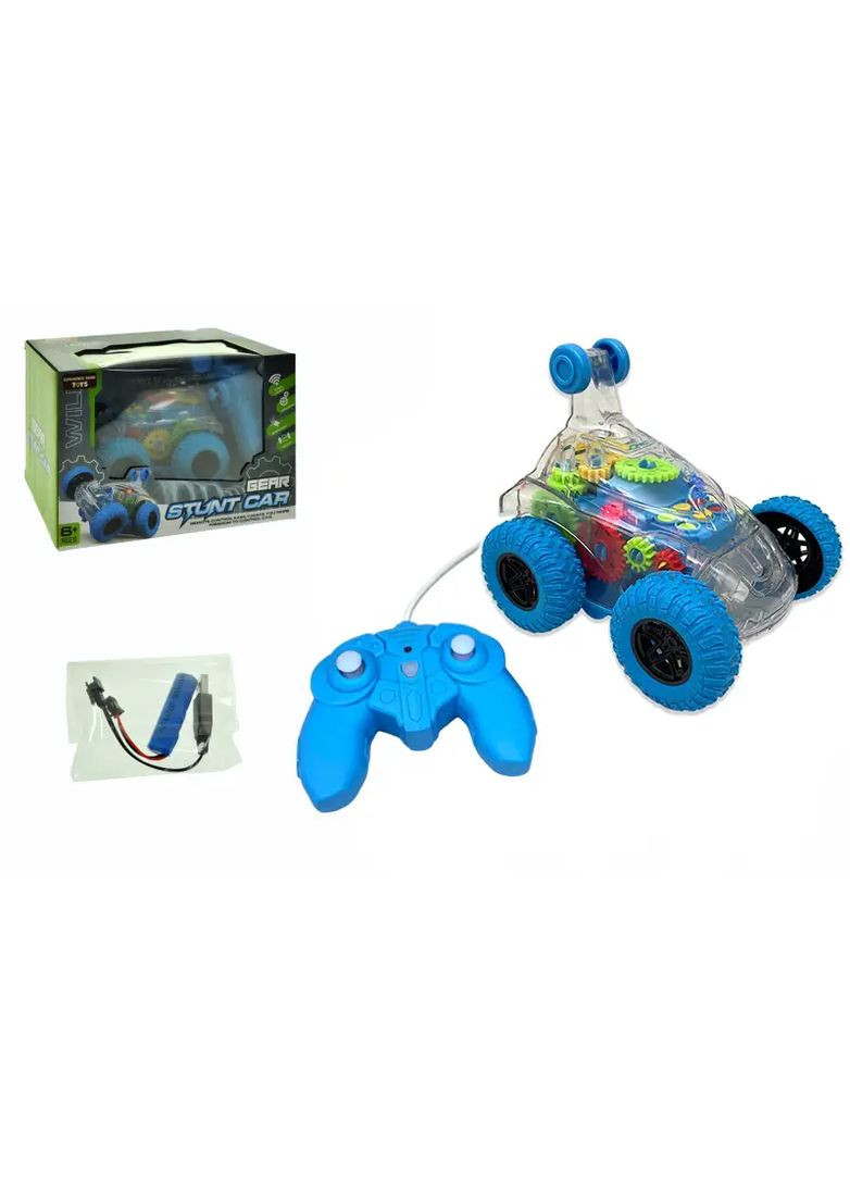 Машина-перевертиш на радіокеруванні з пластика, акумуляторна, трансформер, в асортименті 19968A YG Toys Маш1968 (370653088)