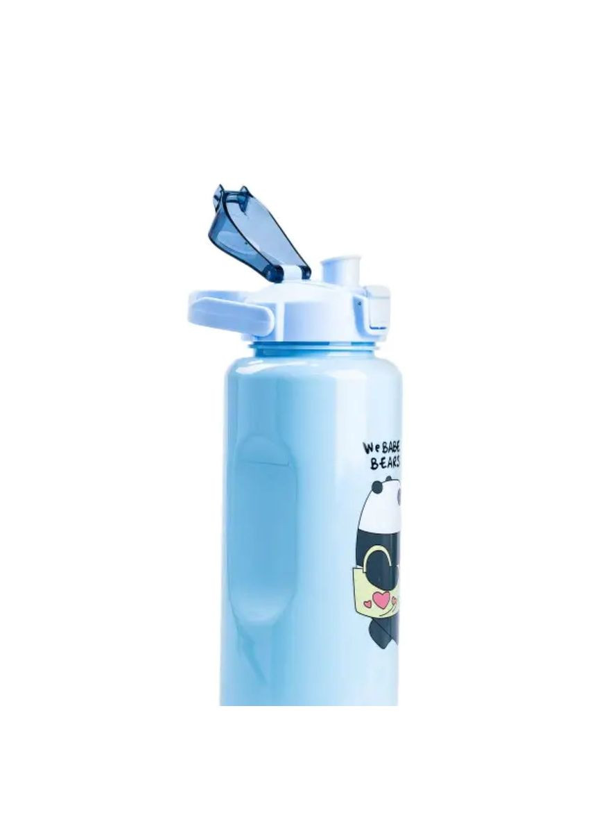 Набір пляшок 3 в 1 Панда з поїлкою і ручкою 0.3 (л) 0.7 (л) 2 (л) Синий HPZSB120014BL Jooki (358706148)