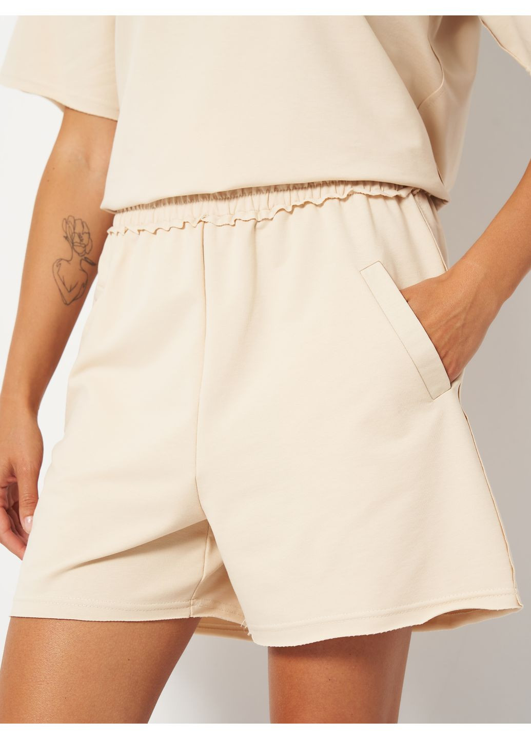 Шорты женские с необработанным краем Malta (348830636)