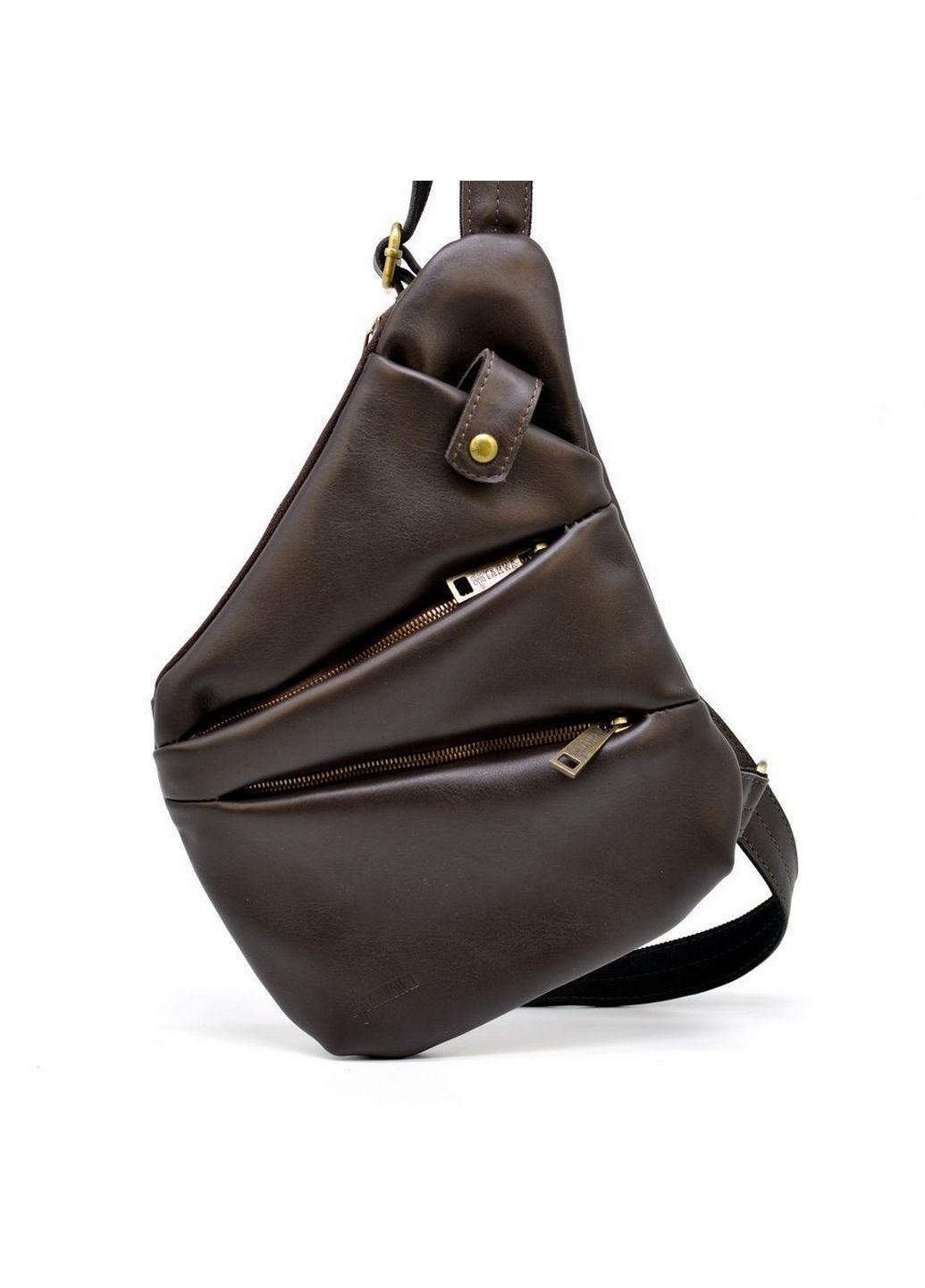 Шкіряна сумка-слінг 23х28х4 см TARWA (315874583)