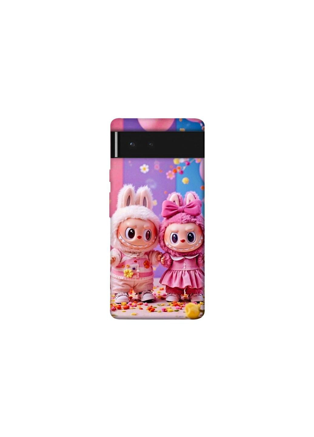 Чохол на Google Pixel 6 Labubu twins ver.2 Frontalka (361972482)