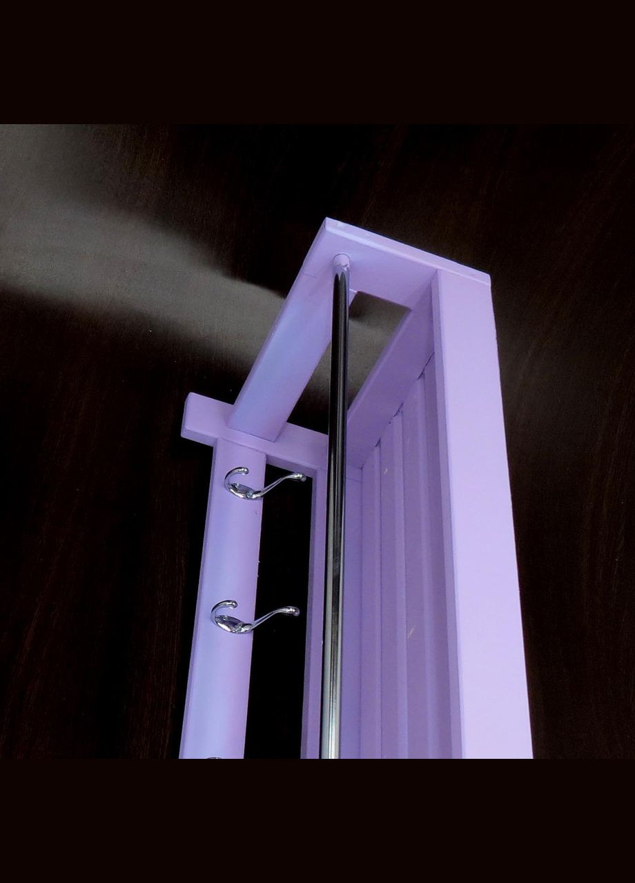 Вішалка для одягу з дерева Едмонтон флокс (ВДО-000655) No Brand (327845985)