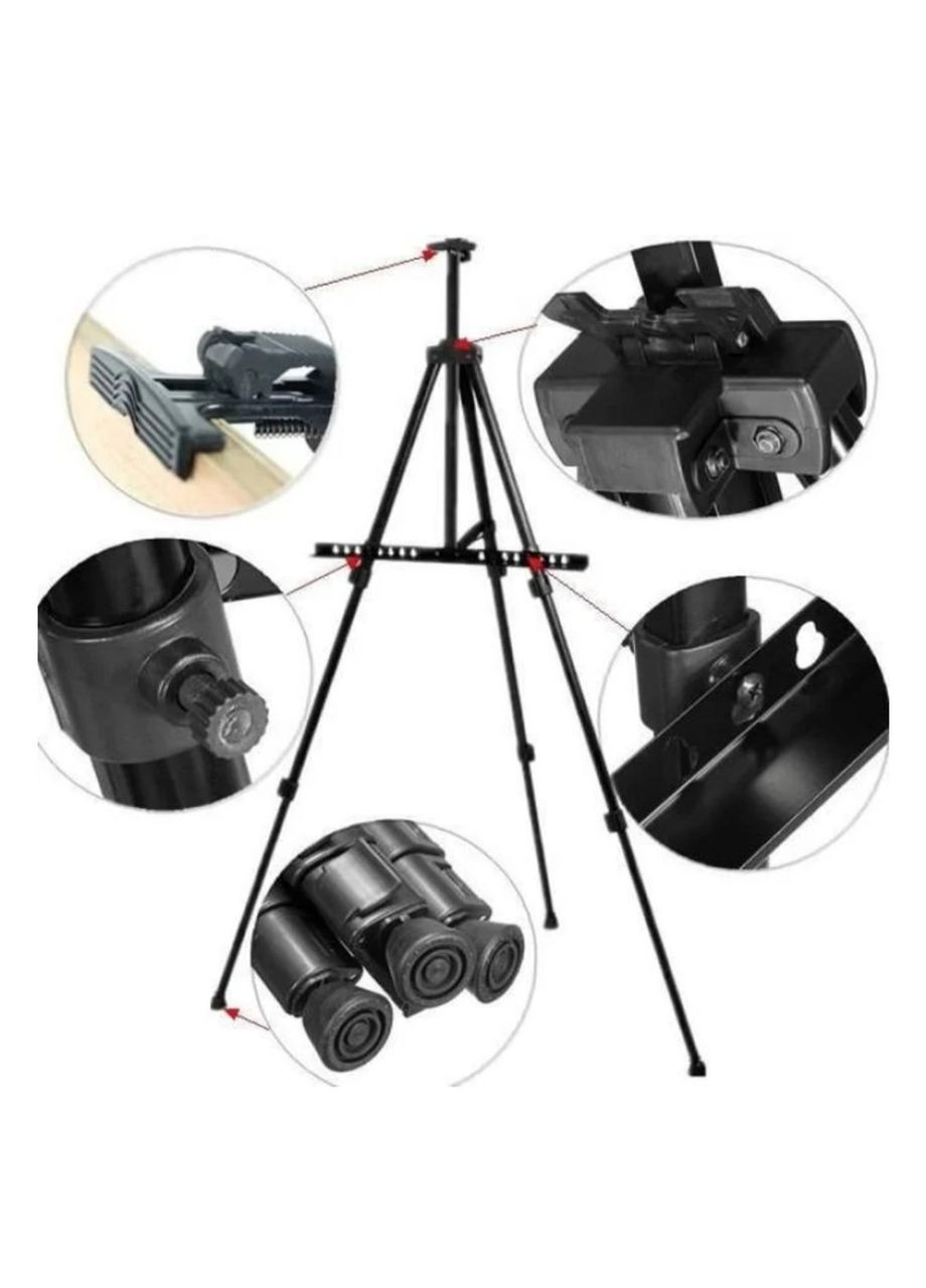 Мольберт портативний металевий в чохлі No Brand (366547242)