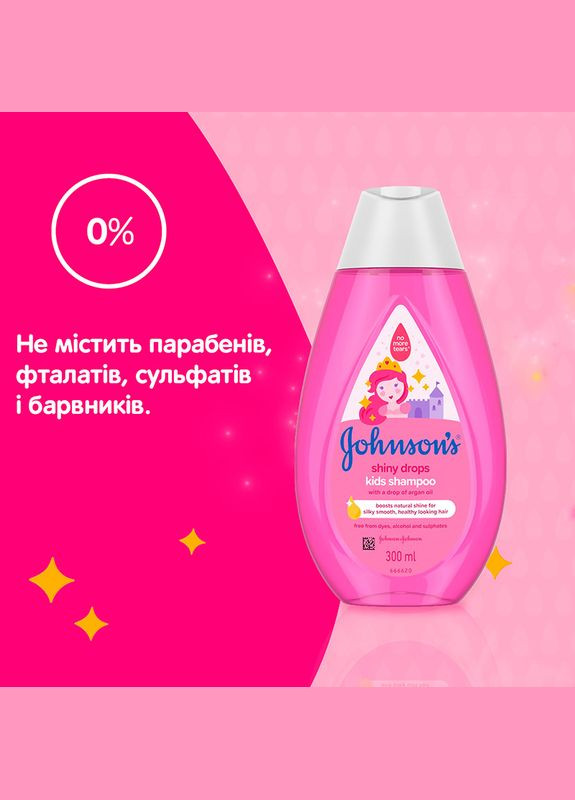 Шампунь Baby Блестящие локоны 500 мл (3574669907200) Johnson's (322764555)