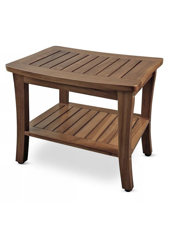 Табурет для ванной из дерева Зантер корица (ТВН-001433) No Brand (329744742)