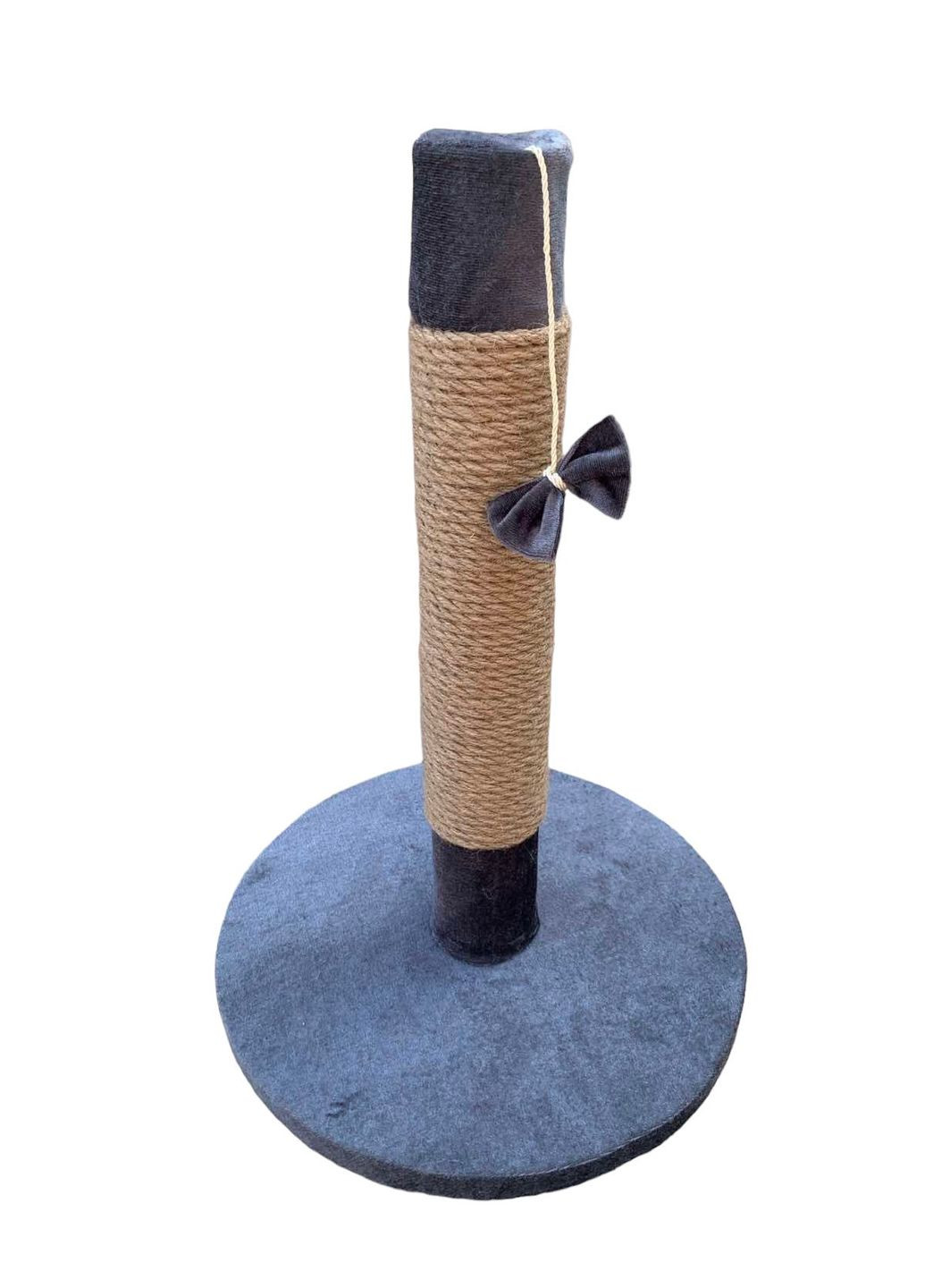 Дряпка стовпчик Лола Джут 31х31х42 см Сірий (Д044/0) Фанкот (311668066)