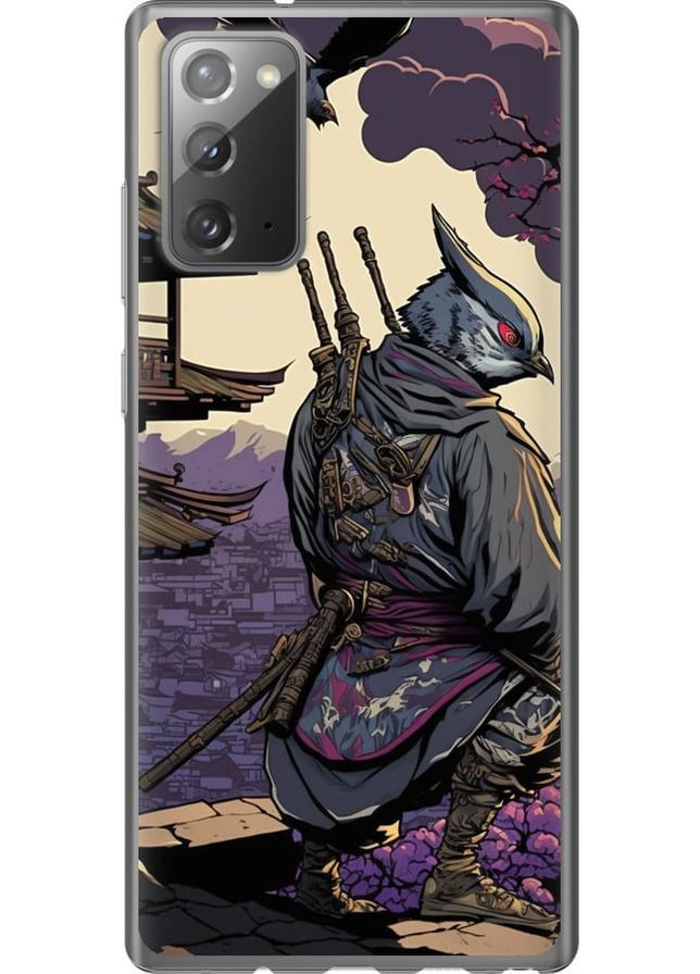 Силиконовый чехол 'Птица воин' для Endorphone Samsung Galaxy Note 20 (278078371)