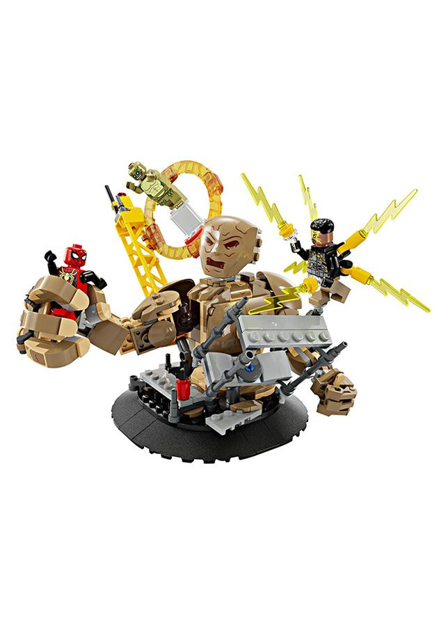 Конструктор Человек-паук vs. Песчаный человек: Решающая битва цвет разноцветный ЦБ-00242009 Lego (282818328)