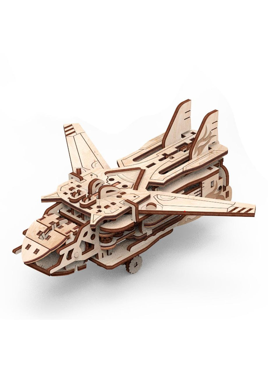 Трансформер робот-лтак механчна дерев'яна 3D-модель No Brand (312548911)