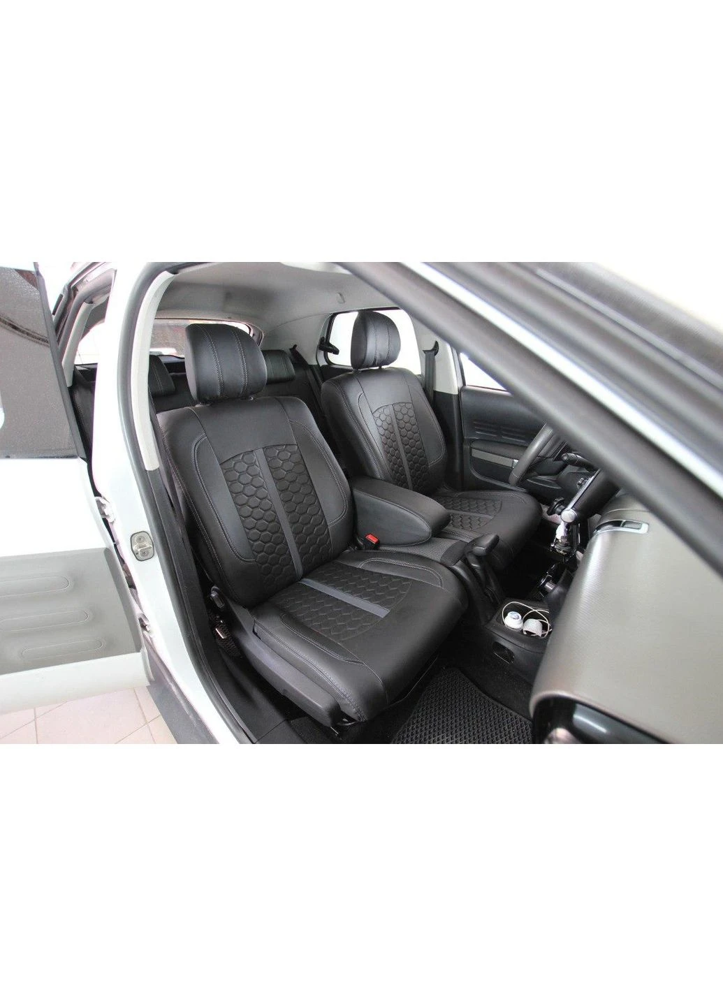 Авточехлы Citroen C4 (2004-2010) Чехлы в салон (Экокожа) EMC-ELEGANT EMC ELEGANT (398186322)