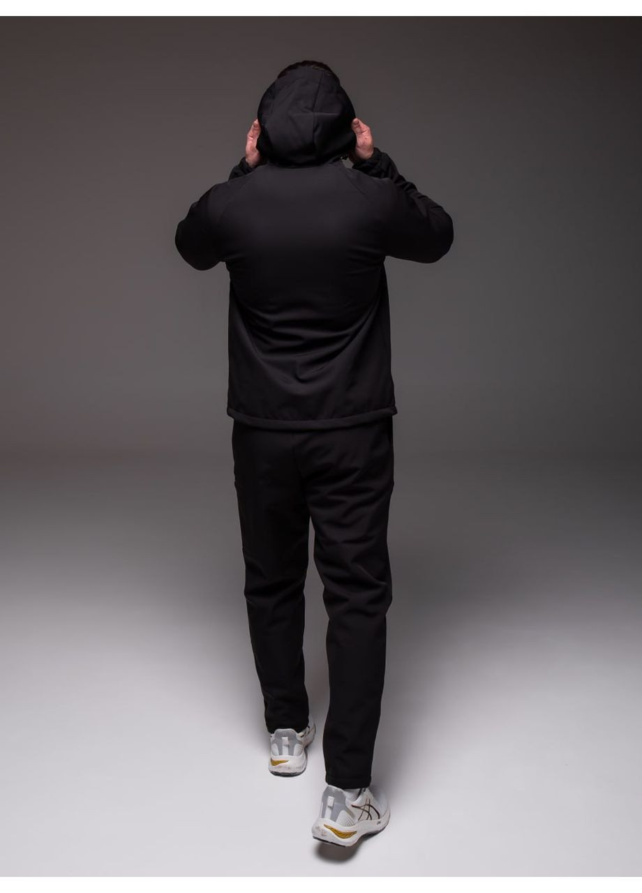 Костюм мужской утепленный куртка + брюки на флисе No Brand (360983922)