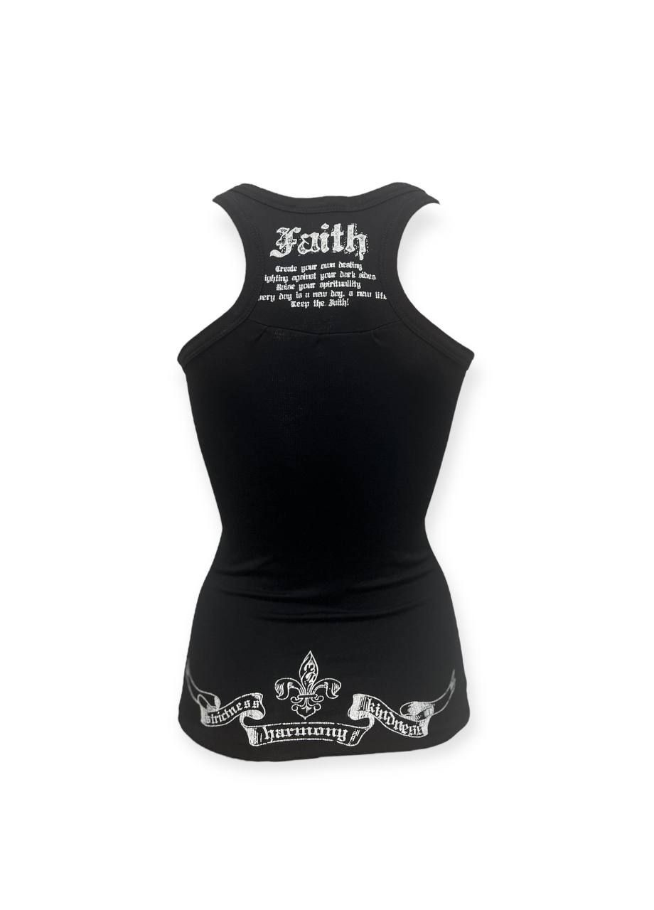 Майка Черный Faith — 322996320