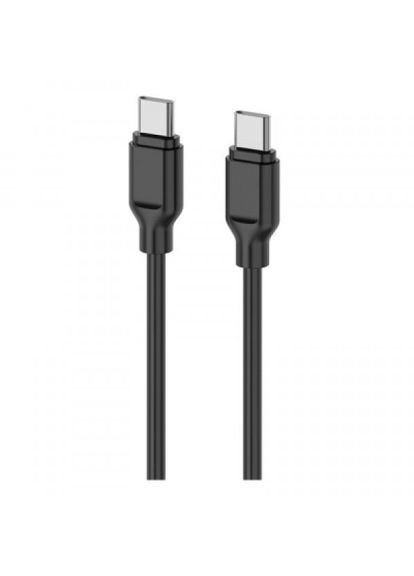 Дата кабель USBC to USB-C 1.0m Glow 60W black (-CCCC-BL) 2E usb-c to usb-c 1.0m glow 60w black (268139800)