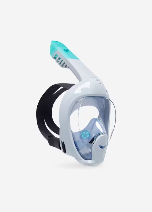 Повнолицьова Дитяча Маска Easybreath Freetalk XS (від 4 до 10 років) для Плавання, Пірнання, Снорклінгу Чиній Subea (336550164)