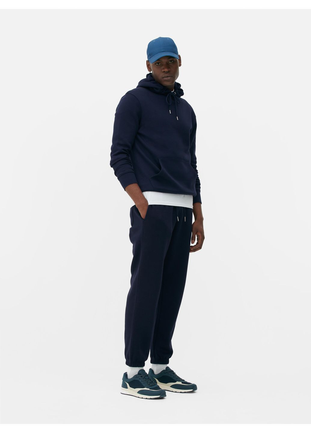 Худи флис,темно-синий, Primark (368994937)