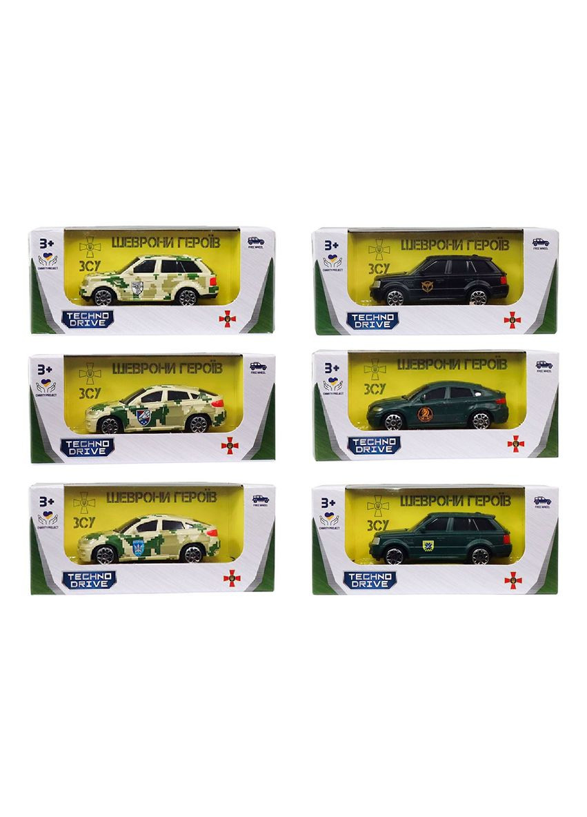 Минимодель – ШЕВРОНЫ ГЕРОЕВ S1 TechnoDrive (315154097)