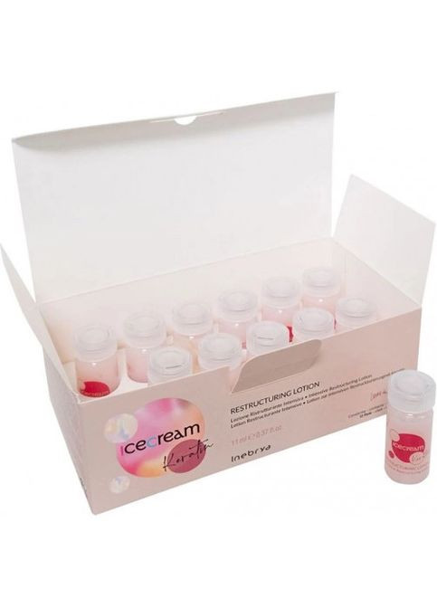 Лосьйон для волосся з кератином Keratin Restructuring Lotion 12 шт. Inebrya (324624552)