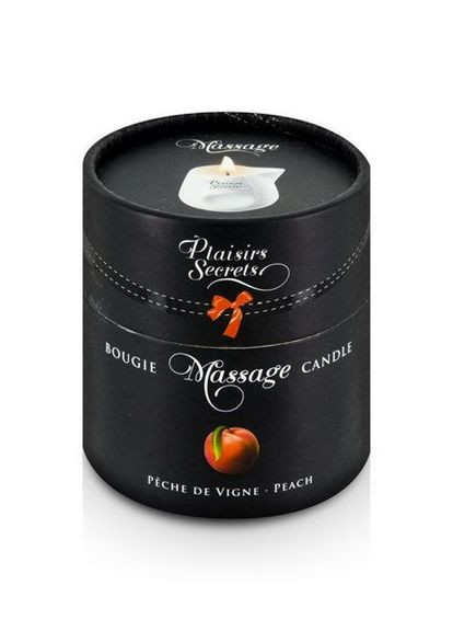 Массажная свеча Peach 80 мл CherryLove Plaisirs Secrets (282710506)