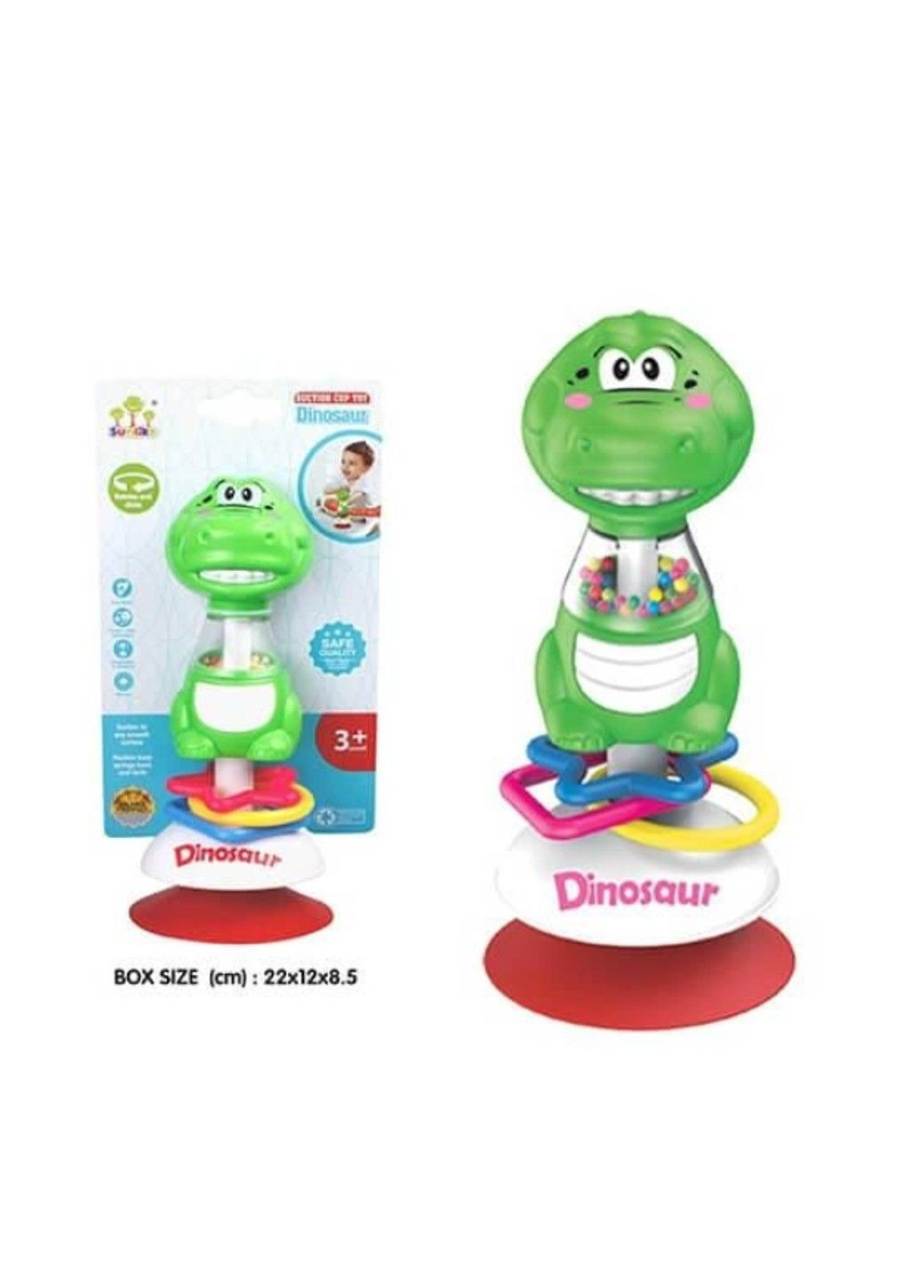 Погремушка Крокодил присоска SL 84840 No Brand (297201296)