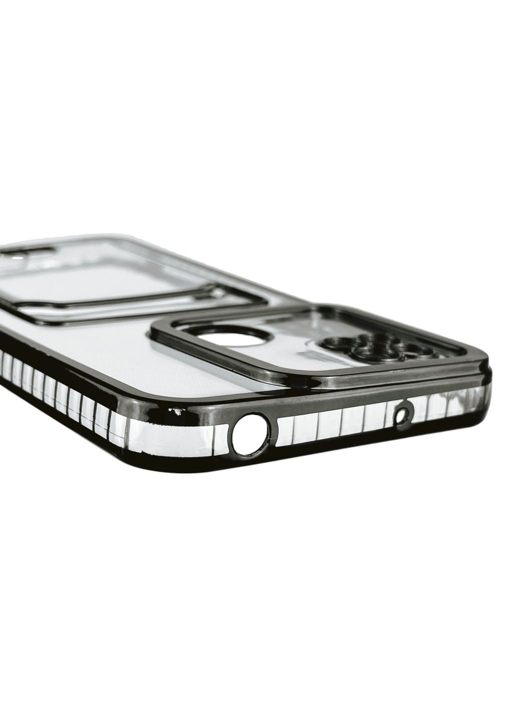 Чехол для Redmi 10A с чёрной окантовкой с карманом для карт на сяоми редми 10а чёрный Xiaomi (366020614)