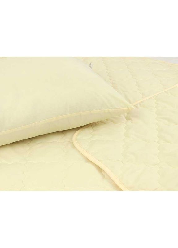 Подушка 50x70 - Силіконова мікрофібра молочна (17503) Руно (347163185)