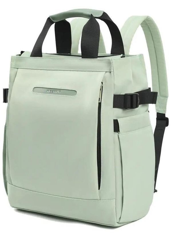 Рюкзак женский тканевый 12 л городской с отделением для ноутбука маленький Зеленый 39567 Tigernu (355884835)