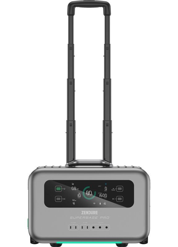 Зарядна станція SuperBase Pro1500 Black (1440 Вт/г) 2000Вт UPS LiFePo4 WIFI/BT Zendure (314832694)