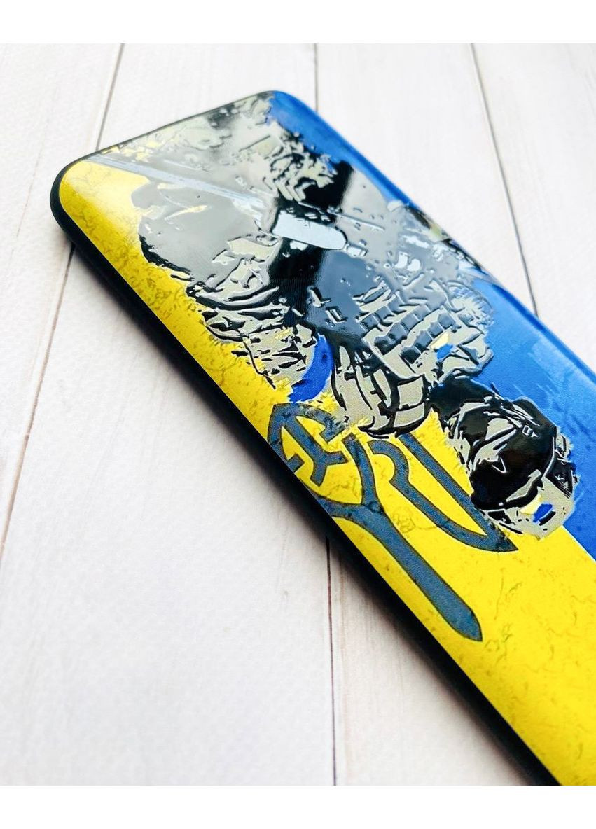 Матовый чехол с черными боками на Samsung Galaxy S24 Солдат (принт 350) Creative (355398060)