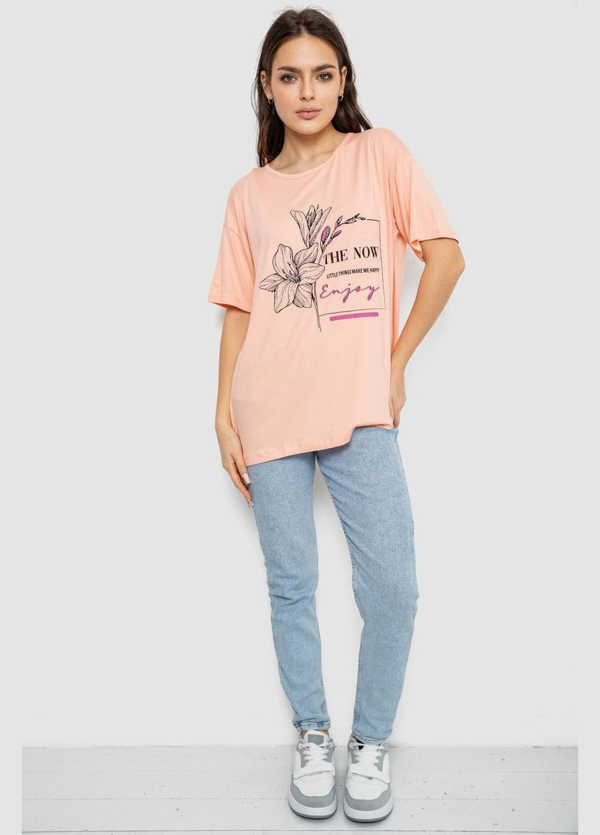 Футболка женская с принтом Ager 244R605 - (319359538)