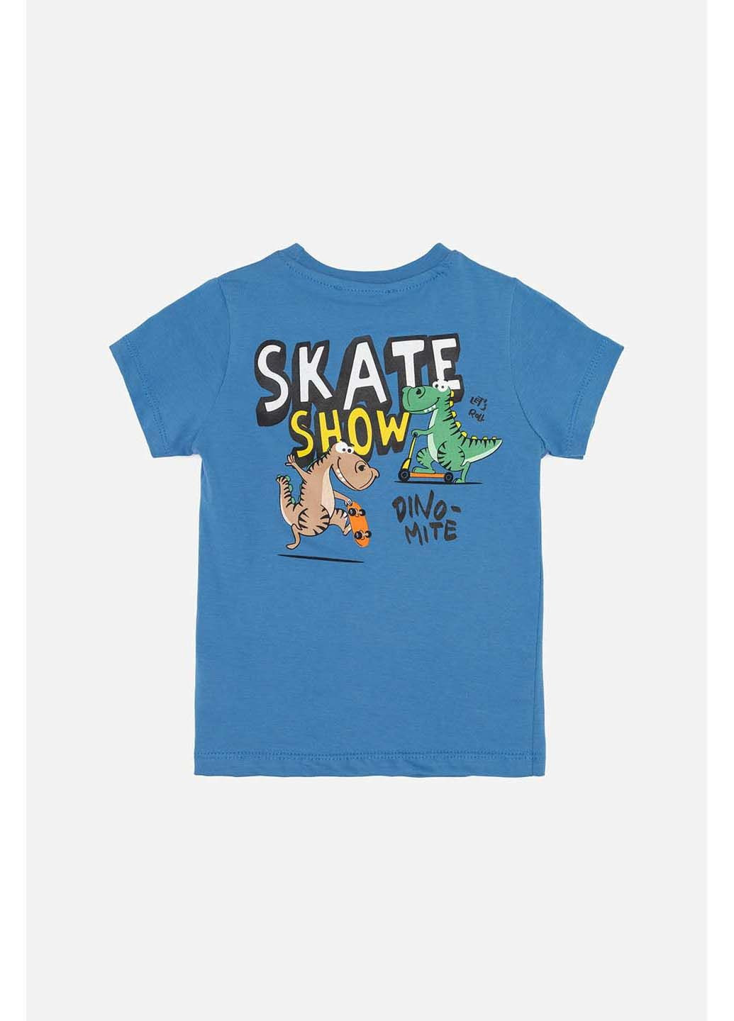 Синя літня футболка Alme