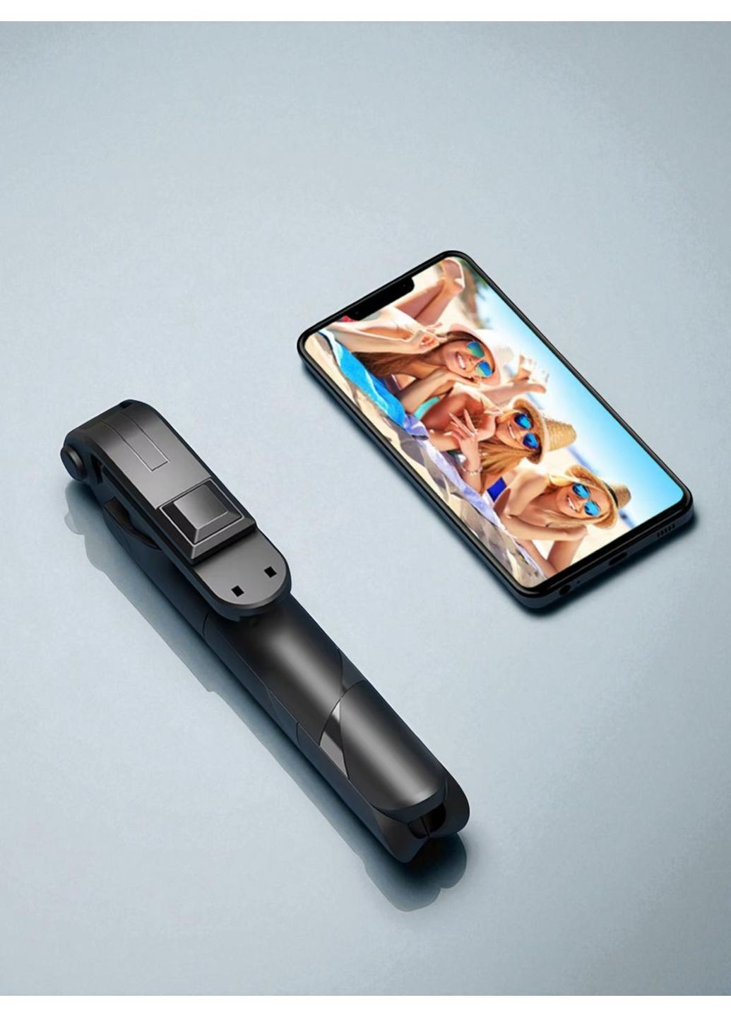 Селфи палка для телефона монопод трипод штатив с кнопкой для Android IPhone портативный трипод для селфи с Bluetooth No Brand (355266999)