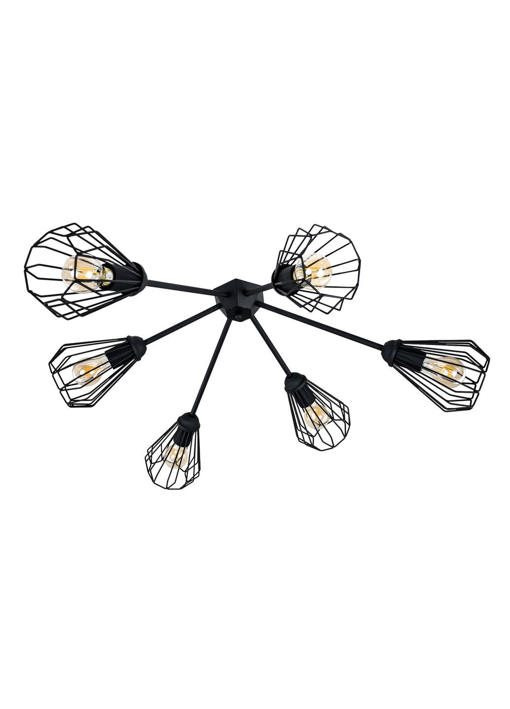 Потолочная люстра (светильник) Shift X-6 C380/480 Black Atmolight (325882722)