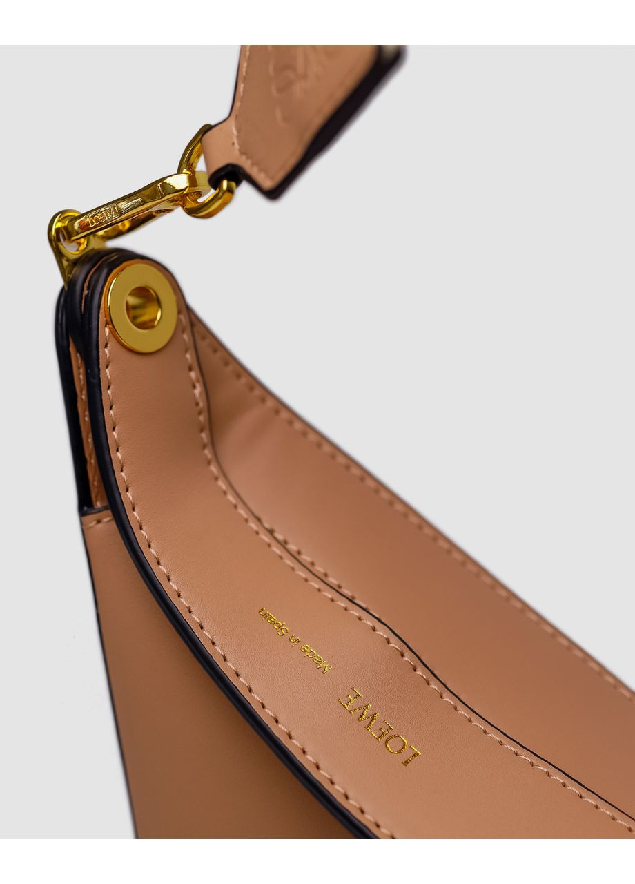 Сумка жіноча Luna Leather Shoulder Bag in Beige No Brand (386417224)