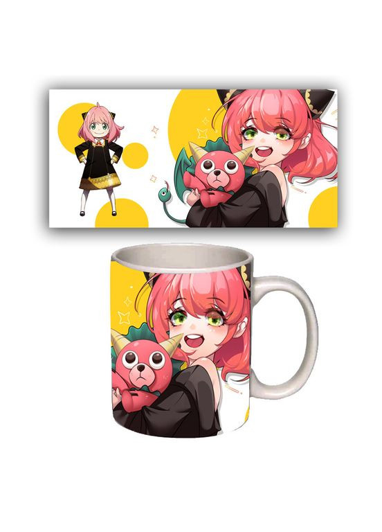 Чашка белая аниме Семья шпиона (z0179) No Brand (327002951)