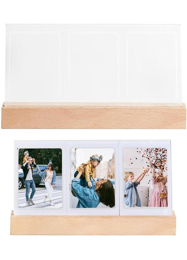 Фоторамка светодиодная 3 в 1 для Instax Mini 12, 11, Evo, 40, 90, 9, LiPlay и принтеров SP-1, SP-2, Fujifilm (366027116)