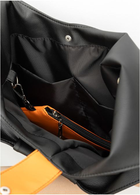 Жіноча сумка хобо M чорна (R-53200129-VS) Sambag (302450456)