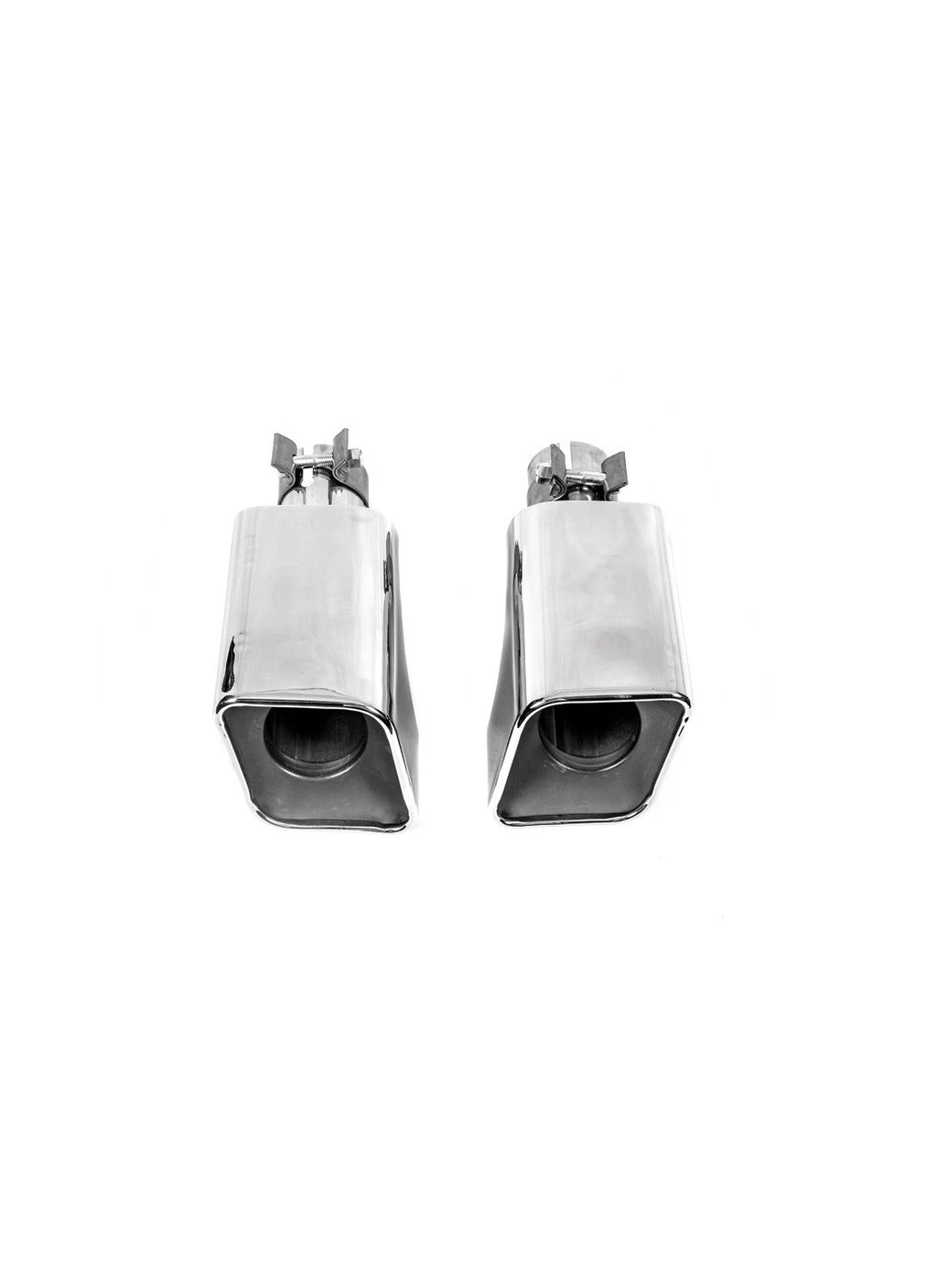 Насадки на выхлоп V2 (2 шт, нержавейка) для Range Rover Sport 2005-2013 гг No Brand (390496804)