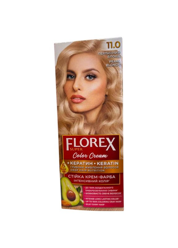 Фарба для волосся Super 11.0 Перлинний блонд Florex (335870110)