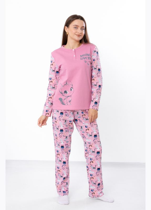 Светло-розовая пижама женская (p-9467) Носи своє