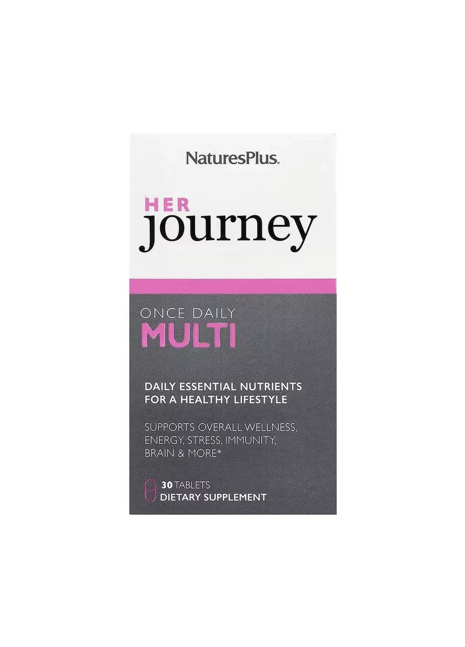 Мультивитамины для мужчин Her Journey Once Daily Multi Natures Plus 30 таблеток Nature's Plus (361116186)