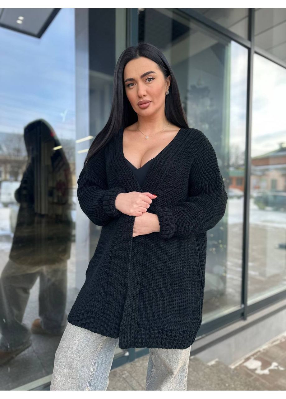 Жіночий кардиган оверсайз No Brand (370640568)