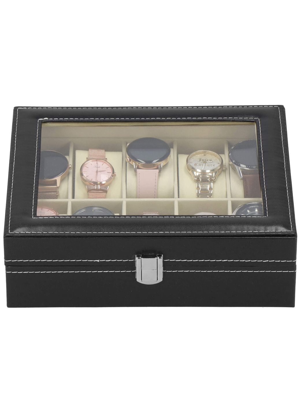 Скринька (органайзер) для зберігання годинників 25 x 20 x 8 см Springos ha1055 (290710149)