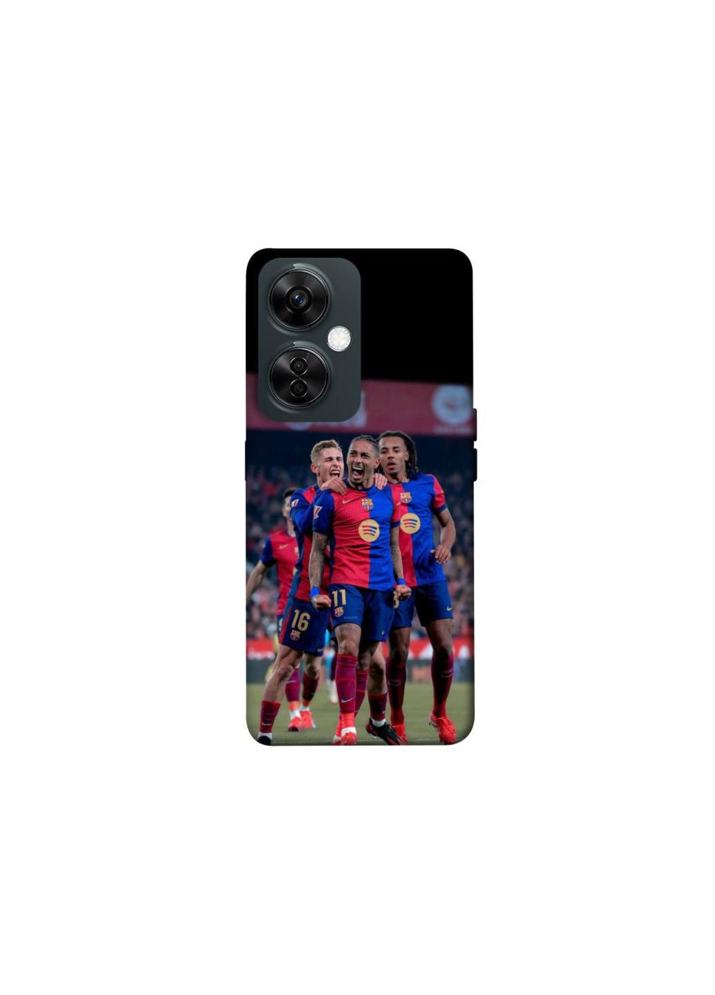 Чохол на OnePlus Nord CE 3 Lite FC Barcelona team Frontalka (349825255)