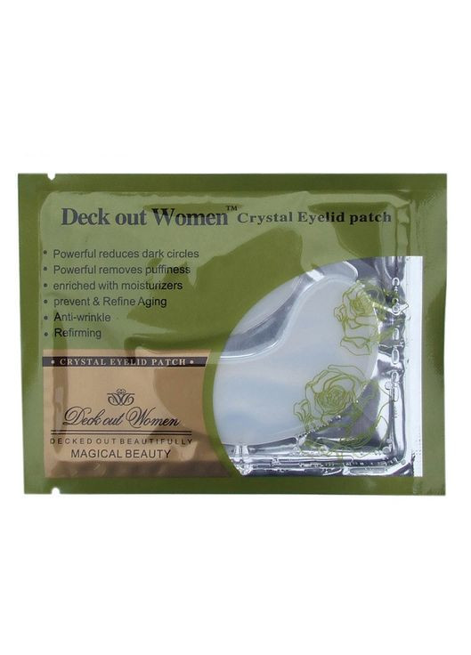 УЦІНКА! Гідрогелеві патчі під очі c колагеном білі Deckout Women Crystal Eyelid Patch, 6г (2шт) No Brand (327830000)