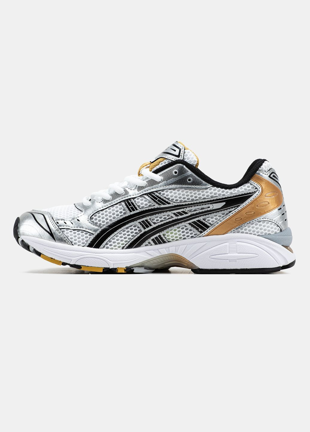Кроссовки женскиеи и мужские Asics Gel-Kayano 14 grey black gold | Асикс Гель-Каяно 14 серые черные No Brand серые всесезоны (315155239)