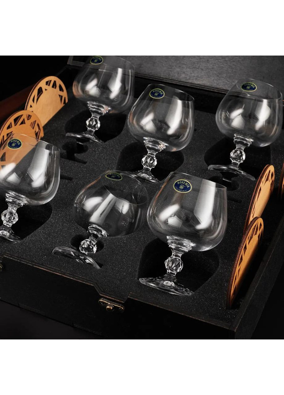 Набір 6 бокалів Sterna 250 мл для коньяку Bohemia (364550607)