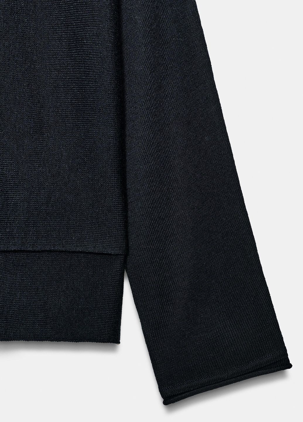 Темно-синий демисезонный свитер Zara